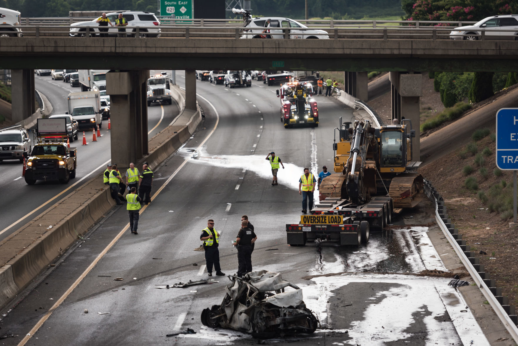 Southbound U.S. 52 Multi-Vehicle Crash